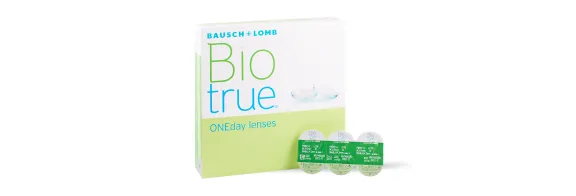 Однодневные контактные линзы Biotrue<sup class="reg">®</sup> ONEday, 90 шт. - фото